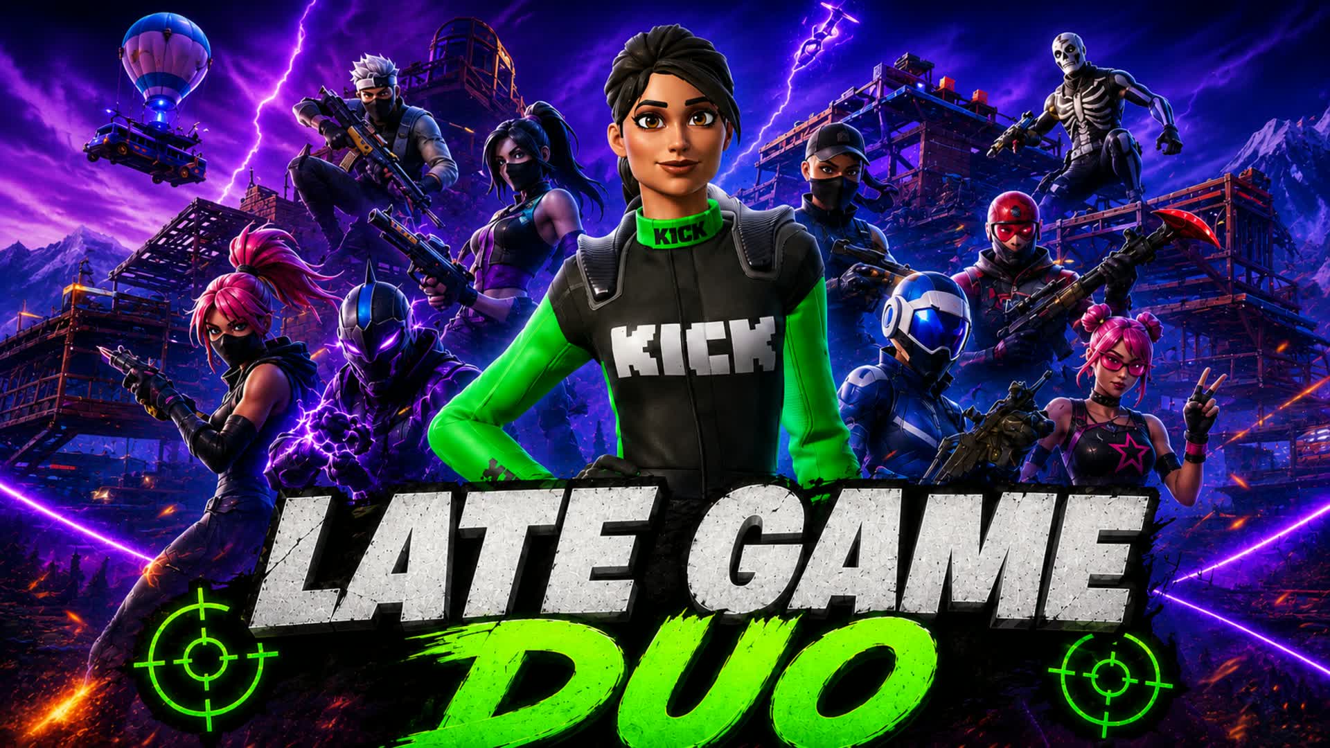 💤DUOS LATE GAME💤 — Fortnite Creative map