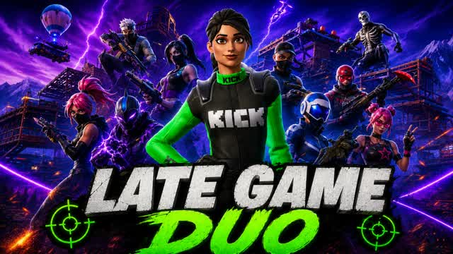 💤DUOS LATE GAME💤 — Fortnite Creative map cover art