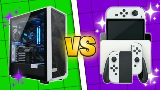 GREEN VS PURPLE🔵🔴67 EDITION — Fortnite Creative map cover art