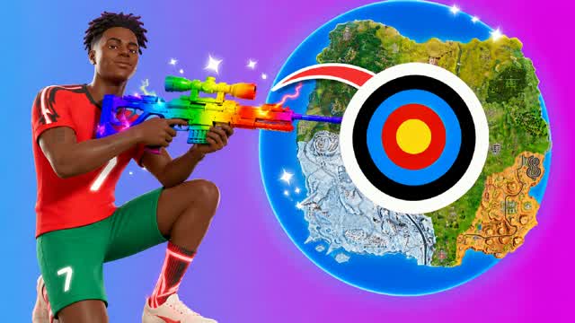 RANKED TRICKSHOT PARKOUR 🎯 CRAZY SHOTS — Fortnite Creative map