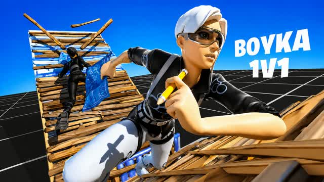 1v1 Build Fights [Boyka] — Fortnite Creative map