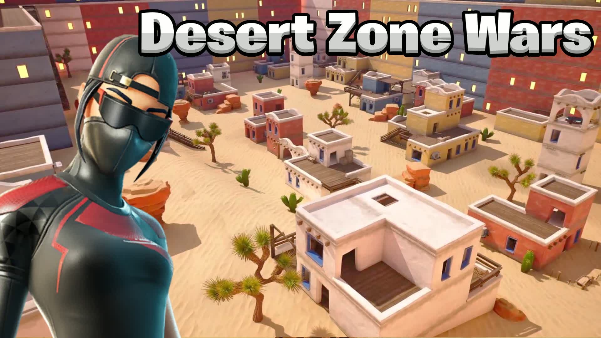 🌵 Desert Zone Wars (SOLO) 🌵 — Fortnite Creative map