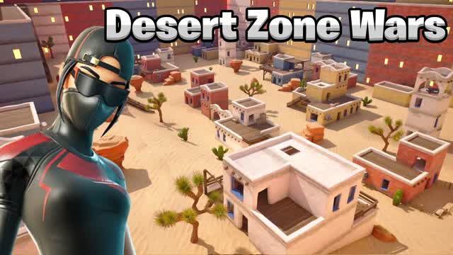 🌵 Desert Zone Wars (SOLO) 🌵 — Fortnite Creative map