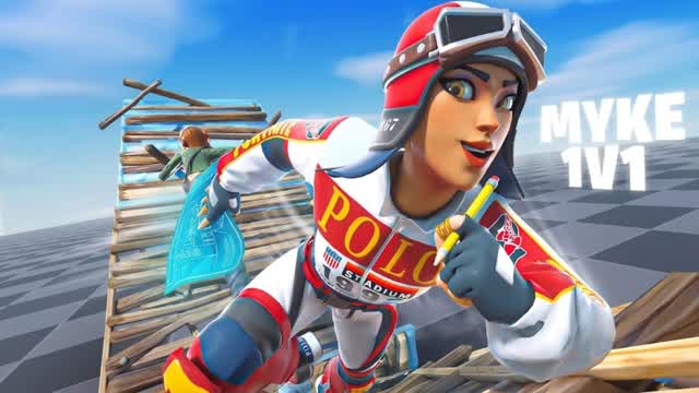 MYKE 1V1 BUILD FIGHTS (200 PUMPS) — Fortnite Creative map
