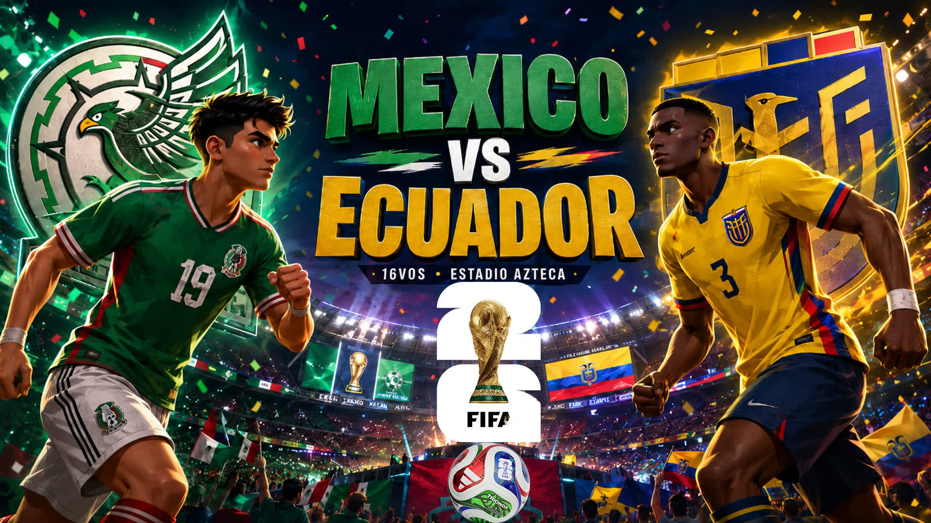 MEXICO vs ECUADOR WORLD ESTADIO AZTECA — Fortnite Creative map