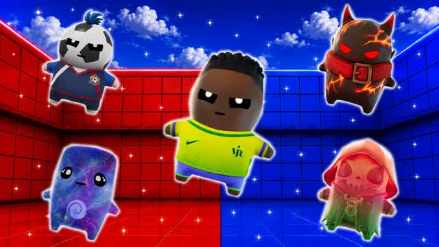 RED VS BLUE 🔴🔵 VSTAR! — Fortnite Creative map