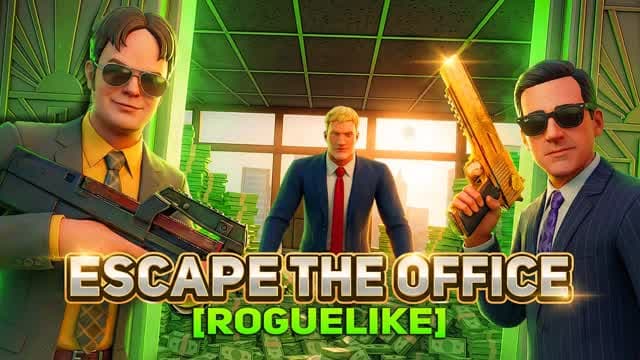 Escape Your Job [ROGUELIKE] — Fortnite Creative map cover art