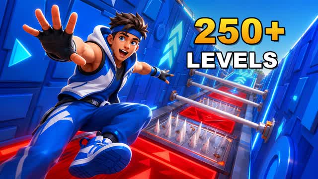 SCORP 250 LEVEL PARKOUR π₯ β Fortnite Creative map