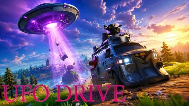UFO DRIVE — Fortnite Creative map