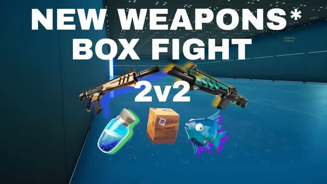 2v2 BOX FIGHTS💥 — Fortnite Creative map cover art