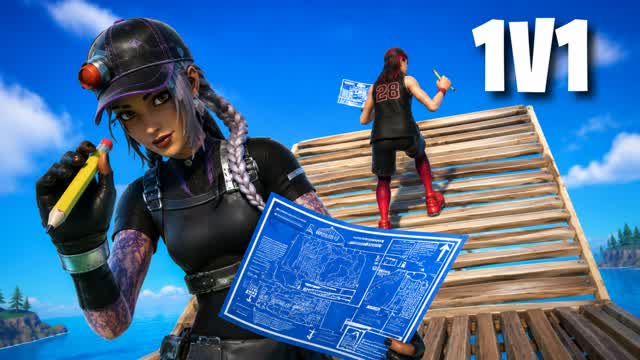 1V1 Ranked — Fortnite Creative map cover art
