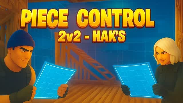 Piece Control 2v2 🔥 - HAK's — Fortnite Creative map cover art