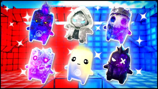 BLUE VS RED TURBO FLAME 🔵🔴v — Fortnite Creative map