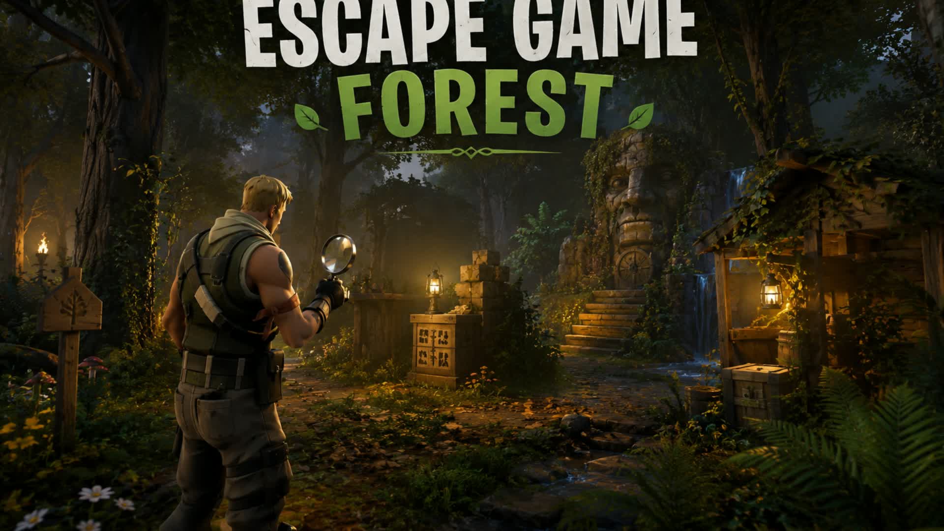 Escape Game Forest — Fortnite Creative map