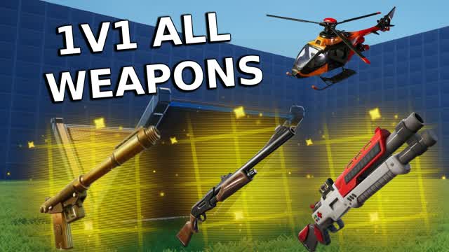 1V1 ALL WEAPONS — Fortnite Creative map