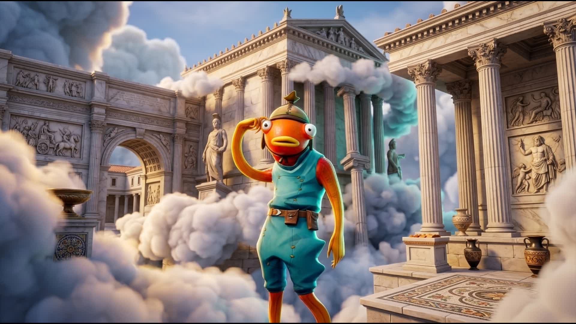 Cloud Art — Fortnite Creative map