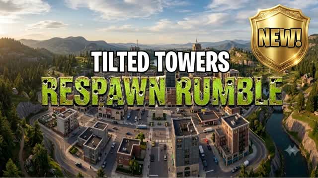 RESPAWN RUMBLE - TILTED TOWERS — Fortnite Creative map