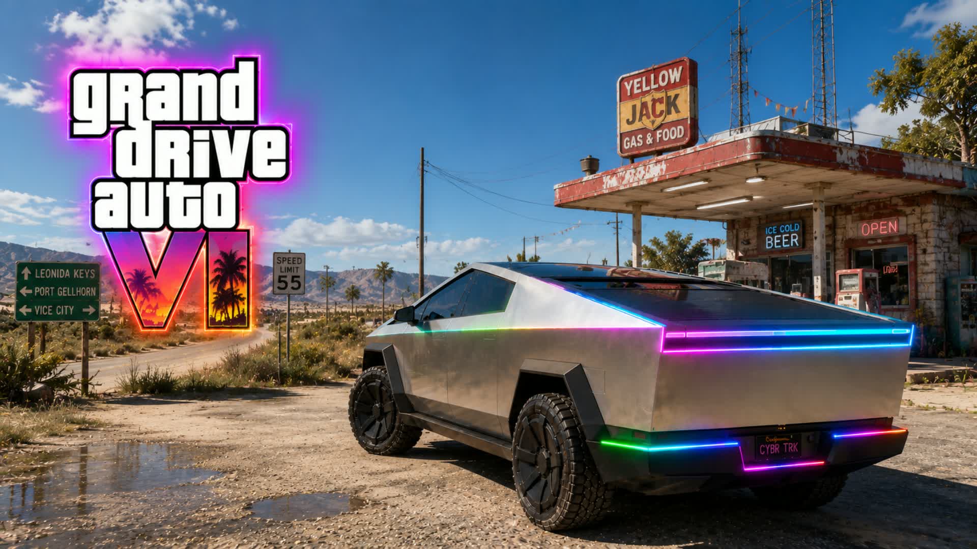 GDA 6 VI GRND DRIVE AVTO 6 OKLAHOMA — Fortnite Creative map