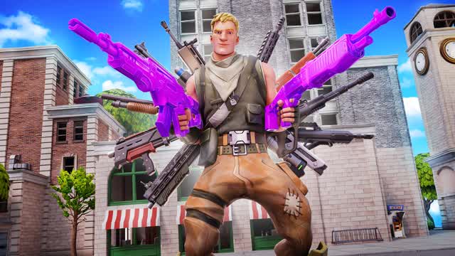 TILTED FFA (NEW) — Fortnite Creative map
