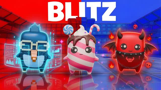 BLITZ RED VS BLUE 🔴🔵 — Fortnite Creative map