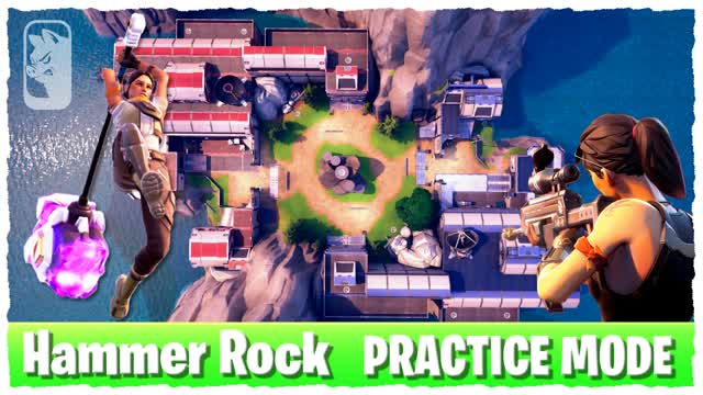 Hammer Rock - Practice Mode — Fortnite Creative map cover art