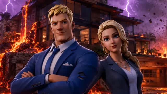 LMS FFA IN SUBURBAN (DISASTER EVENTS) — Fortnite Creative map