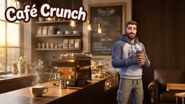 Café Crunch — Fortnite Creative map cover art