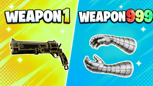 GUN GAME DE TOUTE FACON TU TEN FOU MCPAO — Fortnite Creative map