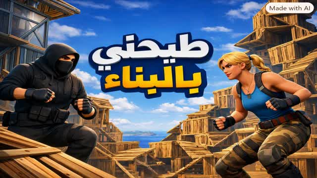 طيحني بلبناء — Fortnite Creative map