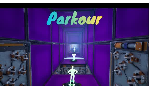 Parkour facil — Fortnite Creative map