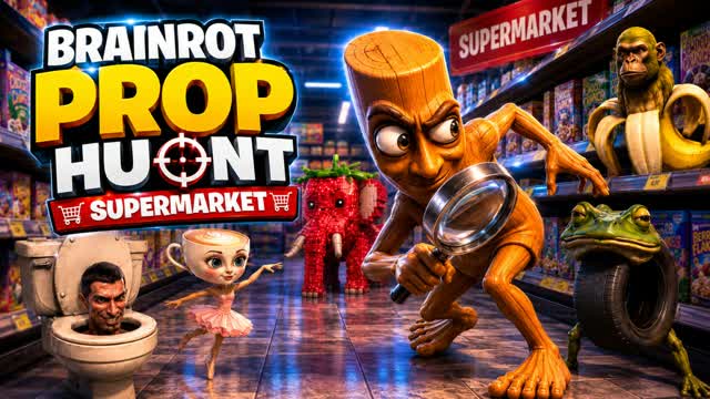 HIDE OR HUNT! PROP HUNT 🔫 — Fortnite Creative map