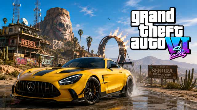 GRAND THEFT AUTO VI 🚗VICE DRIVE — Fortnite Creative map cover art