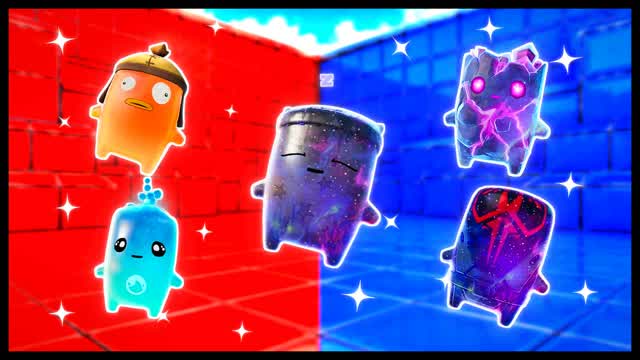 RED VS BLUE LIVE CURRENT 🔴🔵 — Fortnite Creative map
