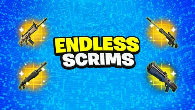 ENDLESS SCRMIS — Fortnite Creative map cover art