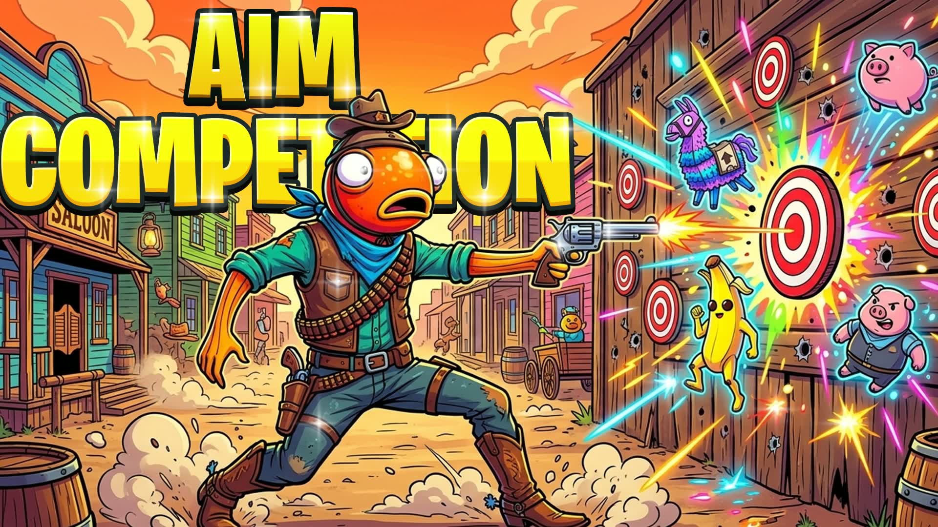 AIM COMPETITION🎯 — Fortnite Creative map