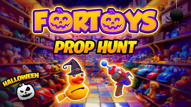 FORTOYS PROP HUNT 🧸 — Fortnite Creative map cover art