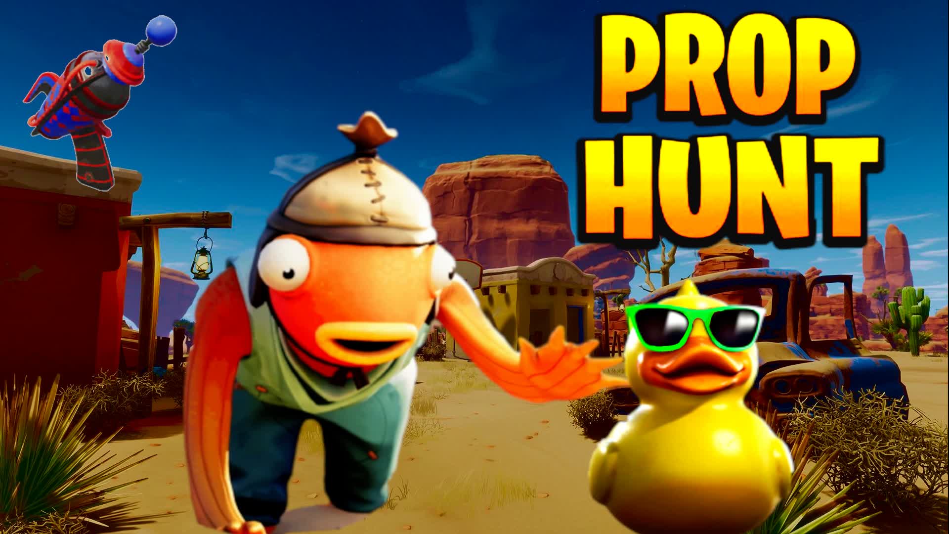 Desert | Prop Hunt 🏜️ — Fortnite Creative map