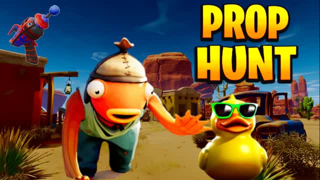 Desert | Prop Hunt 🏜️ — Fortnite Creative map cover art