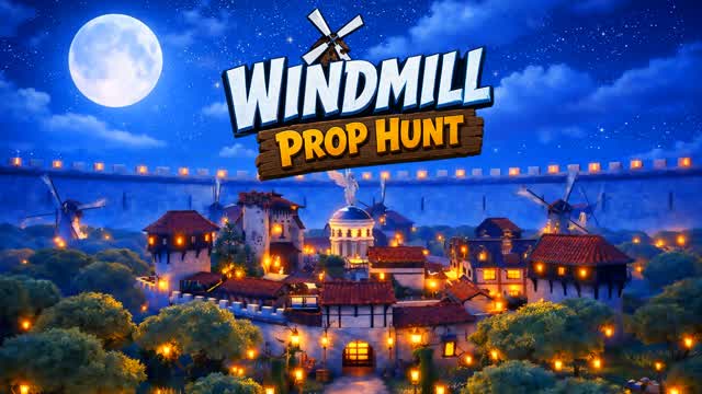 WINDMILL PROP HUNT — Fortnite Creative map cover art