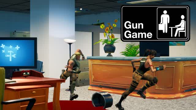 [GUN GAME] The Office — Fortnite Creative map cover art