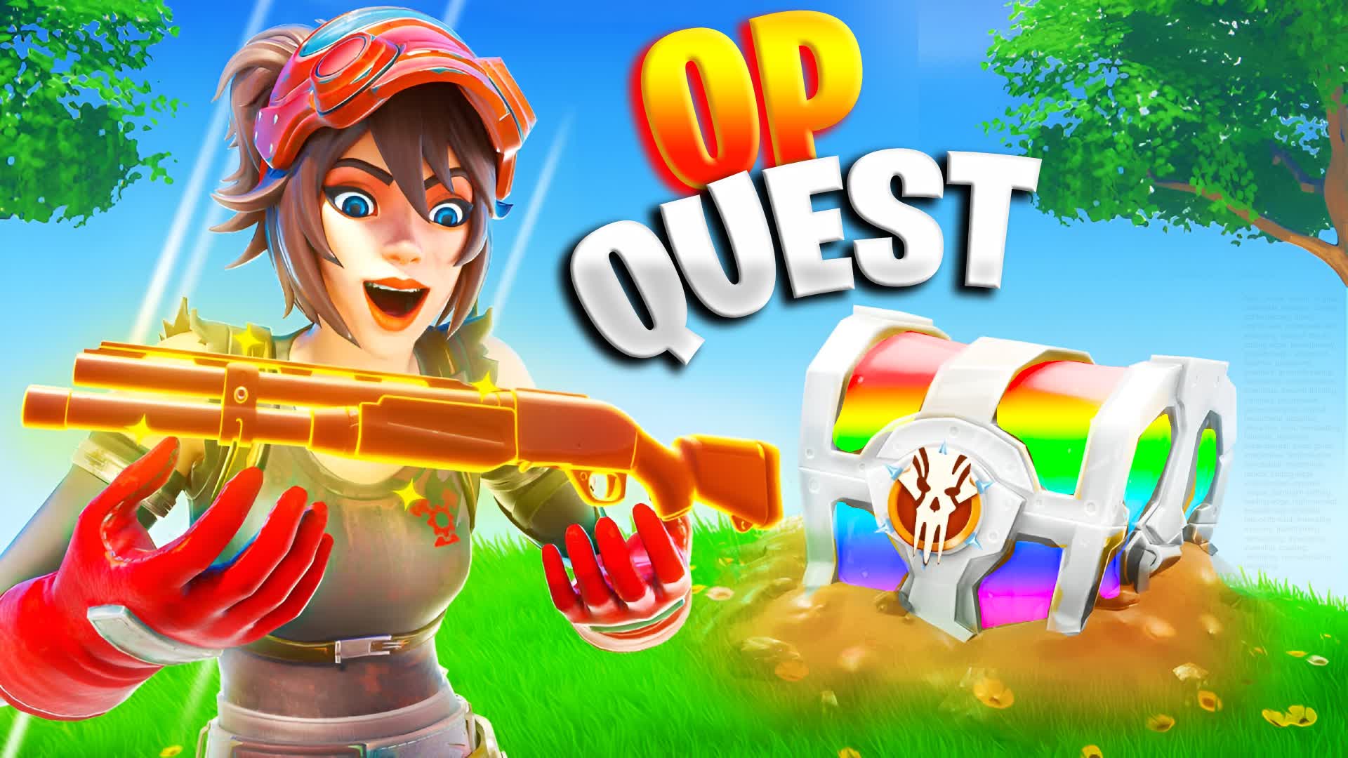 OP QUEST - FREE FOR ALL — Fortnite Creative map