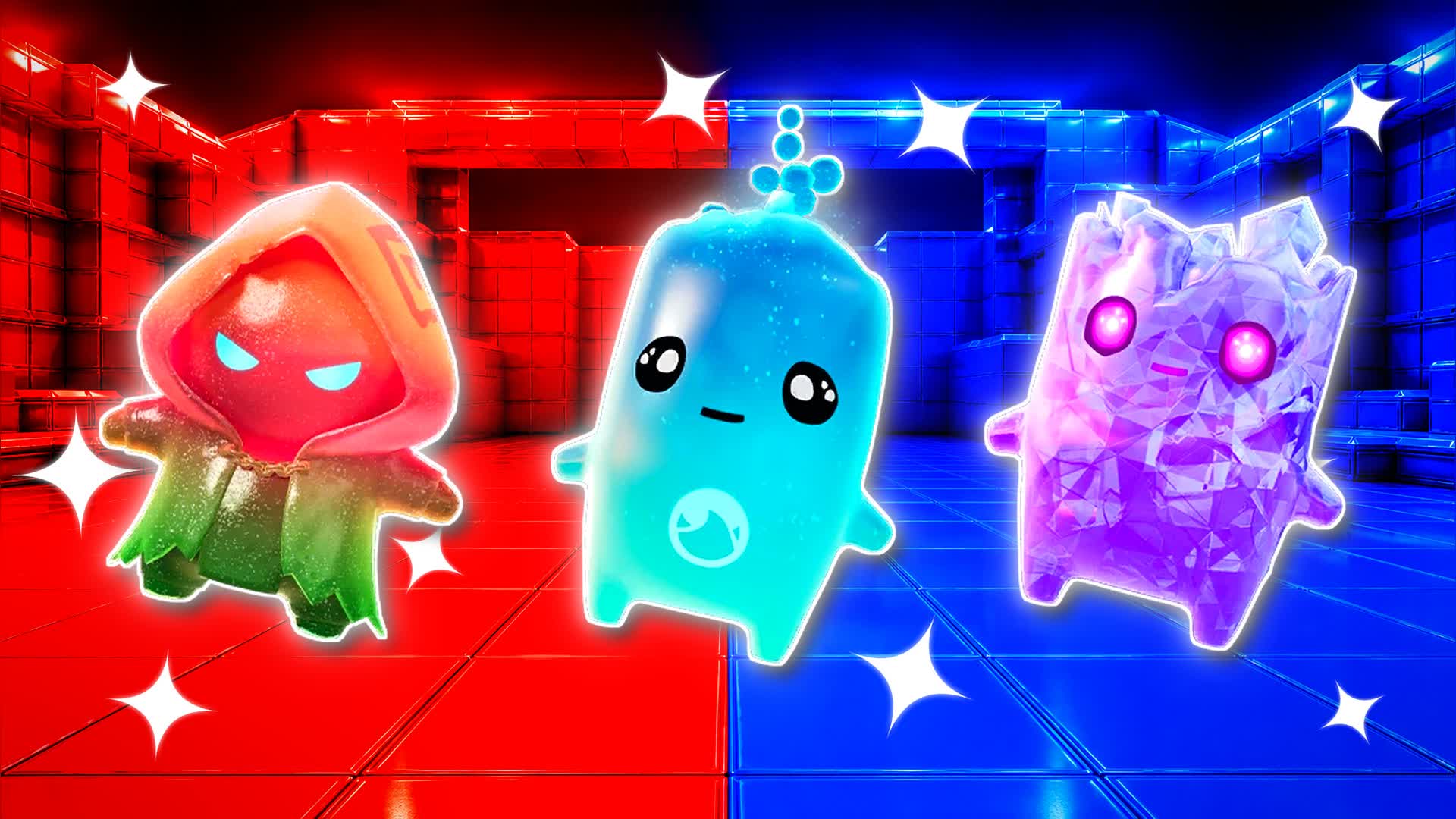 BLUE VS RED PRIME EDGE 🔵🔴 — Fortnite Creative map
