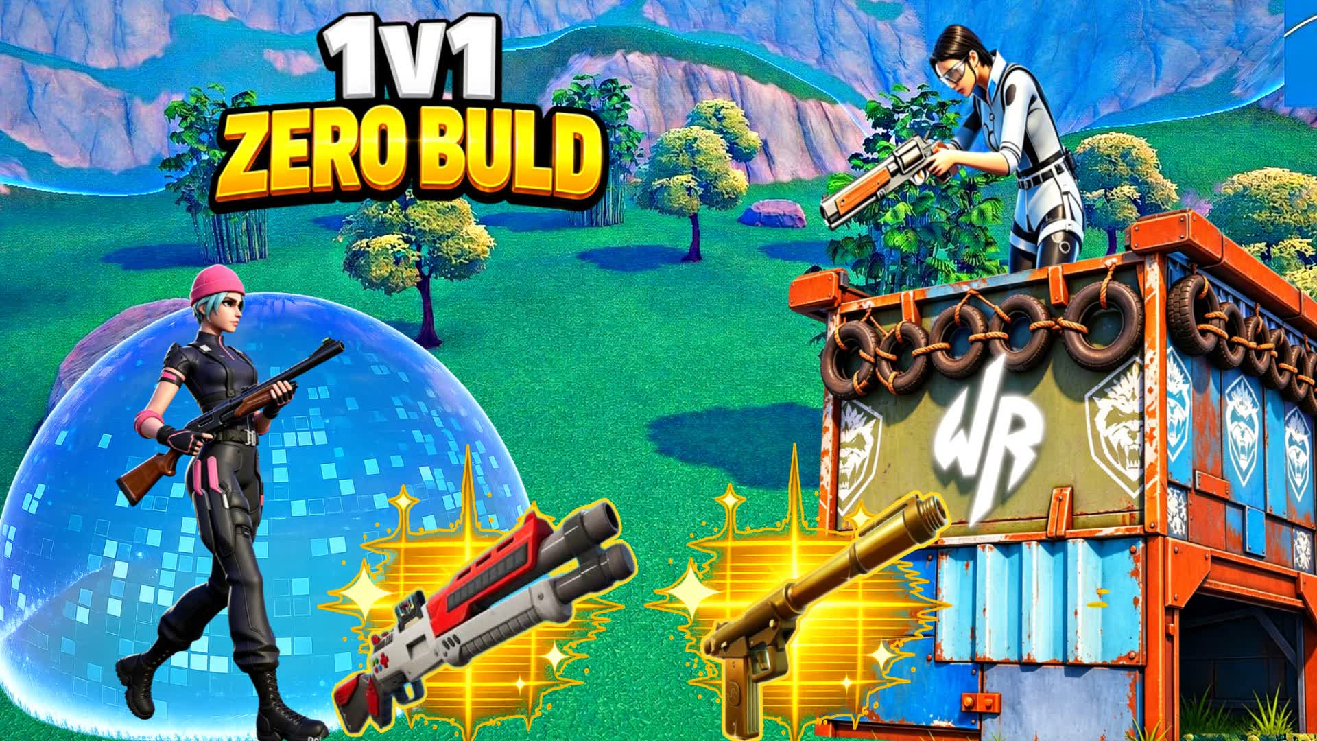 SPEED 1V1 ZERO BUILD 🏆 — Fortnite Creative map