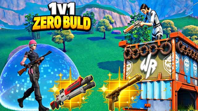 SPEED 1V1 ZERO BUILD 🏆 — Fortnite Creative map cover art