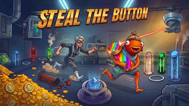 STEAL THE BUTTON — Fortnite Creative map