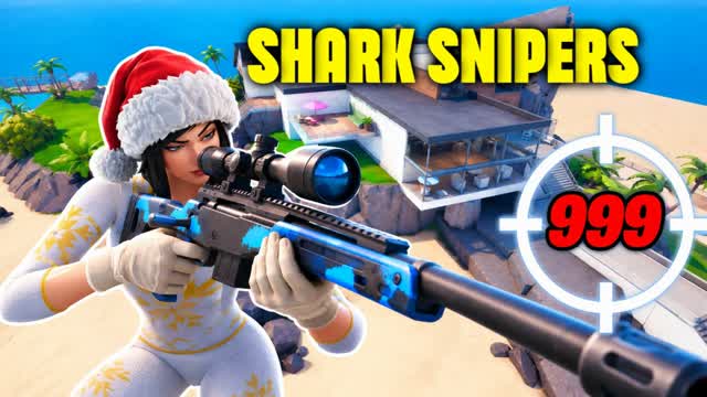 🎯SNIPER SHARK 💥 — Fortnite Creative map