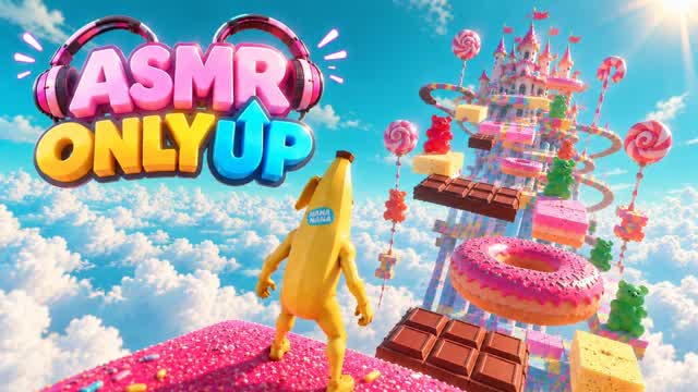 ASMR Only Up — Fortnite Creative map