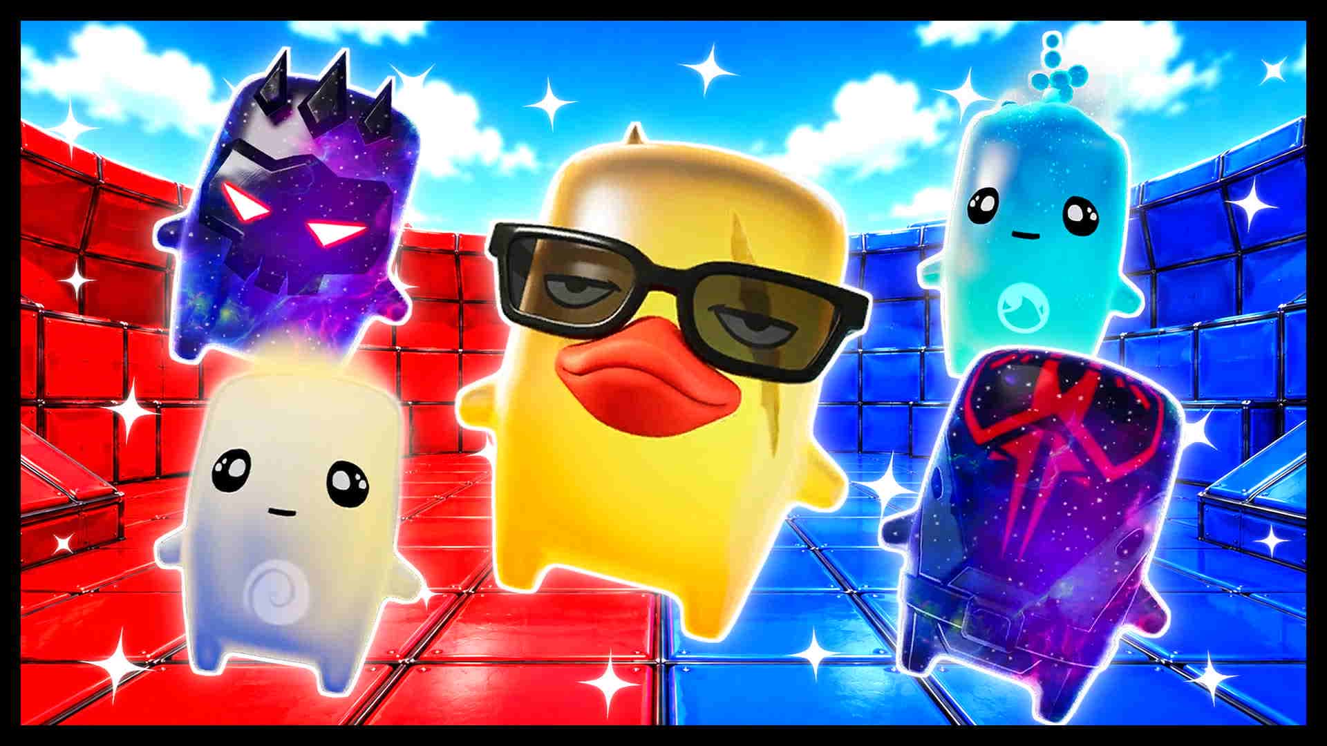 RED VS BLUE FOCUS UNDER FIRE 🔴🔵 — Fortnite Creative map