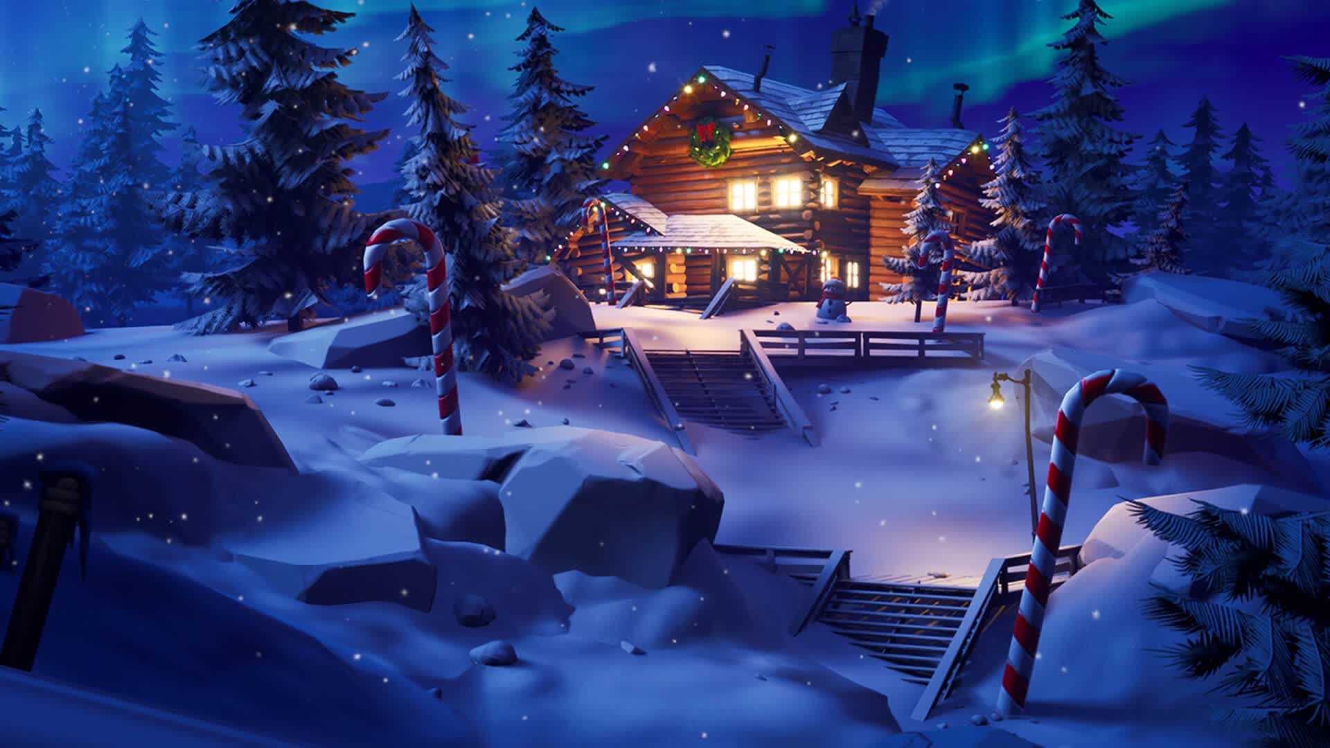 WINTER ROLEPLAY!!!! — Fortnite Creative map