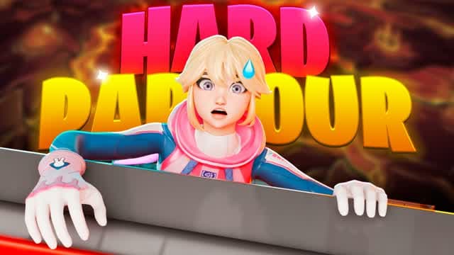 🔥THE HARDEST DEATHRUN [PARKOUR] — Fortnite Creative map cover art